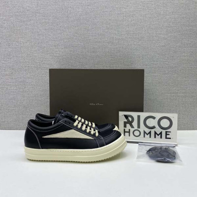 릭5웬스 빈티지 레더 로우탑 스니커즈 (3color)