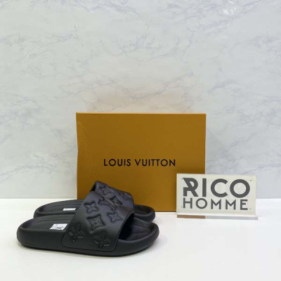 루이B통 엠보싱 워터프런트 뮬 (2color)