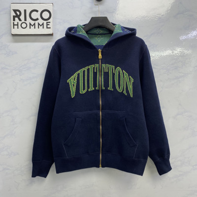 루이B통 모노그램 더블 페이스 리버시블 후드집업 (PREMIUM)