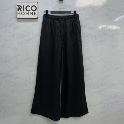 로E베 애너그램 자수 포켓 리넨 와이드 팬츠 (1:1 HIGH PREMIUM)