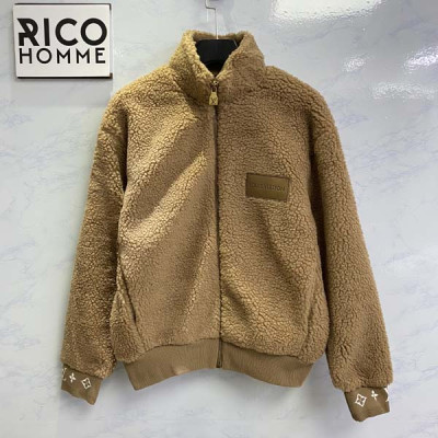 루이B통 모노그램 플리스 블루종 자켓 (1:1 HIGH PREMIUM)