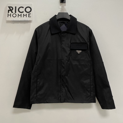 프RA다 리나일론 미니멀 카라 자켓 (1:1 HIGH PREMIUM)