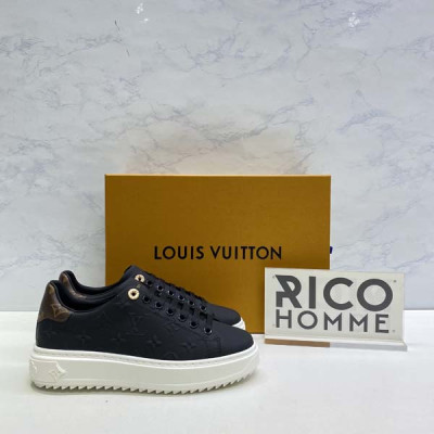 루이B통 타임아웃 블랙 스니커즈