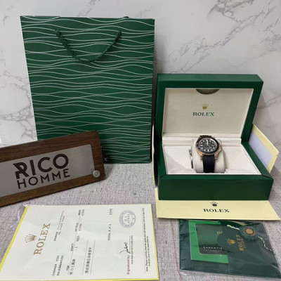 롤*스 요트마스터 러버밴드 로즈골드 40mm 1:1 최상급 (싱크 99.8%)