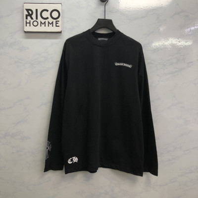 크롬HA츠 세메터리 롱 슬리브 티셔츠 (PREMIUM)