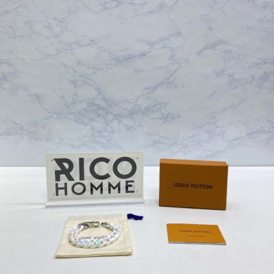 루이B통 파스텔 체인 링크 팔찌