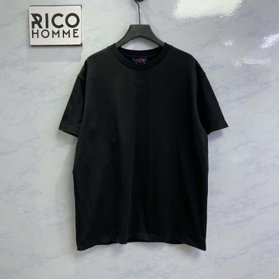 루이B통 엠보싱 LV 반팔 티셔츠 (1:1 HIGH PREMIUM)