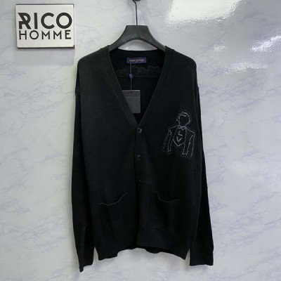 남녀공용 루이B통 비즈 엠브로이더드 울 가디건 (1:1 HIGH PREMIUM)