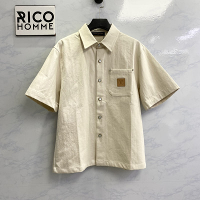 루이B통 LV 에포트리스 포켓 반팔 셔츠 (PREMIUM)