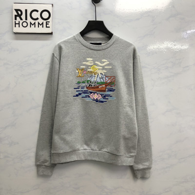 남녀공용 루이B통 퍼렐 & 니고 후지산 맨투맨 티셔츠 (1:1 HIGH PREMIUM)