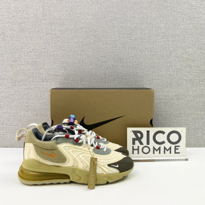 트래비스 스캇 X N*KE 에어맥스 270 리액트 캑터스 트레일