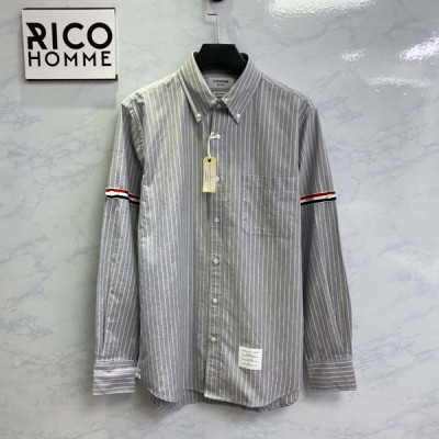 톰*라운 암밴드 핀 스트라이프 셔츠 (PREMIUM)