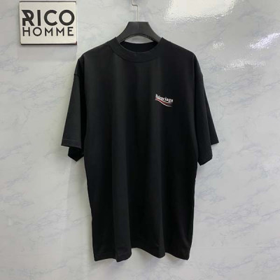 발렌시A가 CAMPAIN 웨이브 반팔 티셔츠 (1:1 HIGH PREMIUM)