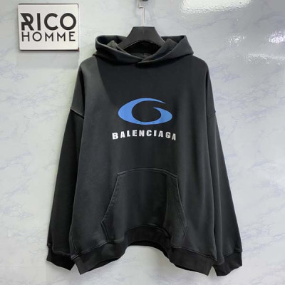 발렌시A가 루프 스포츠 아이콘 후드 티셔츠 (1:1 HIGH PREMIUM)