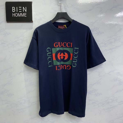 9찌 인터로깅 G 프린트 오버사이즈 반팔 티셔츠 (PREMIUM)