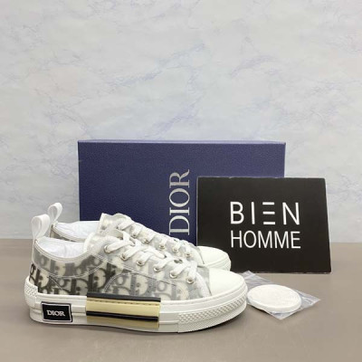 D올 오블리크 테크니컬 파브릭 로우탑 스니커즈