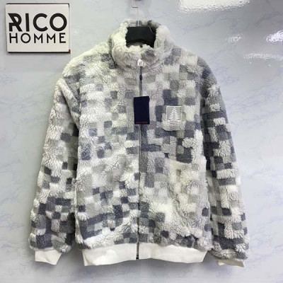 루이B통 다미에 카모플라주 플리스 블루종 자켓 (1:1 HIGH PREMIUM)