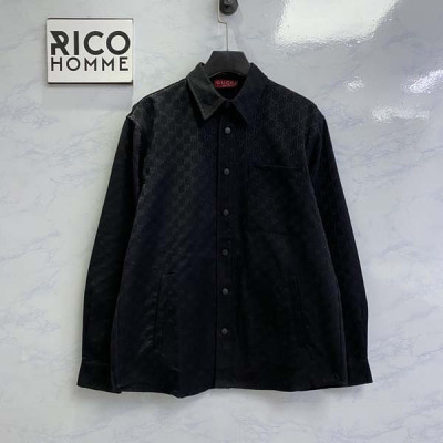 9찌 사바토 데 사르노 GG 캔버스 오버사이즈 셔츠 (PREMIUM)