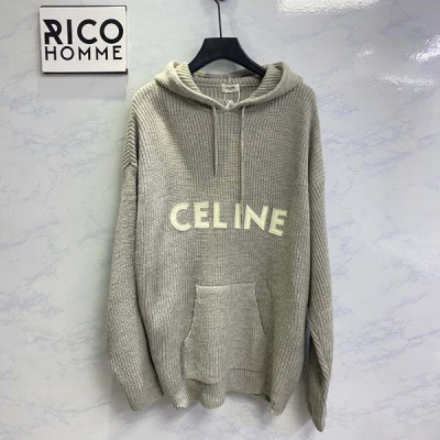 CEL*NE 리브드 울 후드 스웨터 (1:1 HIGH PREMIUM)