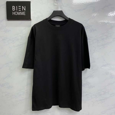 발렌시A가 라인스톤 백로고 반팔티셔츠 (1:1 HIGH PREMIUM)