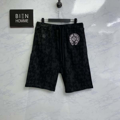 크롬HA츠 홀슈스 세메터리 반팔 티셔츠 & 쇼츠 팬츠 (1:1 HIGH PREMIUM)