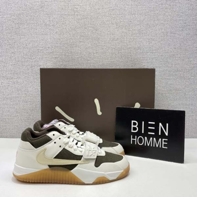 N*KE X 트래비스 스캇 점프맨 잭 TR 세일 다크모카