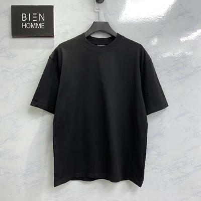 발렌시A가 라인스톤 백로고 반팔티셔츠 (1:1 HIGH PREMIUM)