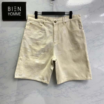 루이B통 다미에 데님 쇼츠 팬츠 (PREMIUM)