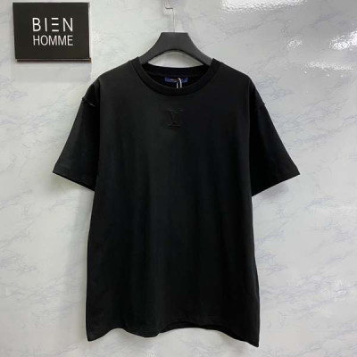 루이B통 엠보스드 LV로고 반팔티셔츠 (1:1 HIGH PREMIUM)