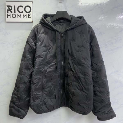 루이B통 모노그램 퀼티드 후드 블루종 자켓 (1:1 HIGH PREMIUM)