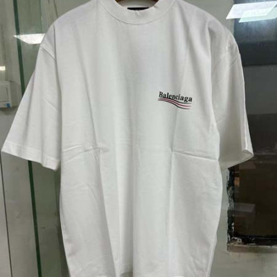 발렌시A가 CAMPAIN 웨이브 반팔 티셔츠 (1:1 HIGH PREMIUM)