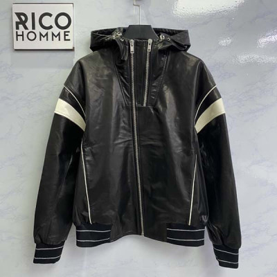 G방시 더블지퍼 슬리브 포인트 양가죽 자켓 (PREMIUM)