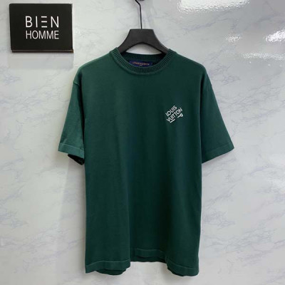 루이B통 시그니처 코튼 반팔 티셔츠 (PREMIUM)