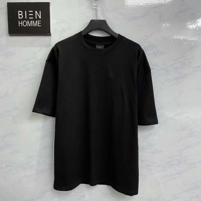 발렌시A가 라인스톤 반팔 티셔츠 (1:1 HIGH PREMIUM)