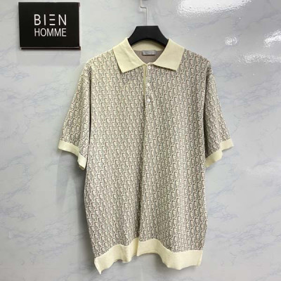 D올 오블리크 폴로 카라 셔츠 (PREMIUM)