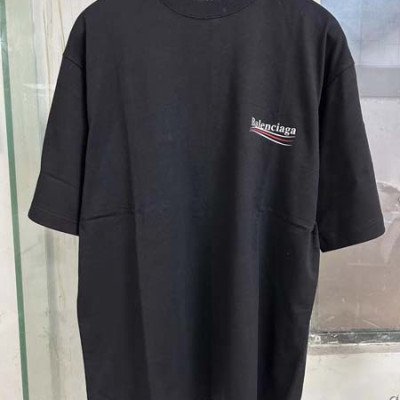 발렌시A가 CAMPAIN 웨이브 반팔 티셔츠 (1:1 HIGH PREMIUM)