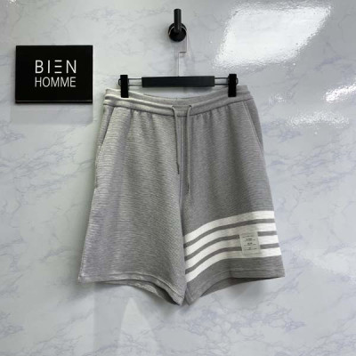 남녀공용 톰*라운 스트라이프 골지 드로스트링 쇼츠 (PREMIUM)