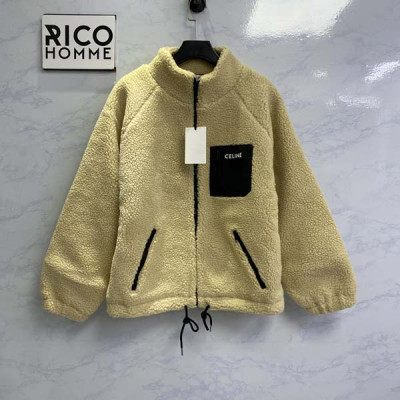 CEL*NE 루즈핏 포켓 저지 플리스 자켓 (PREMIUM)