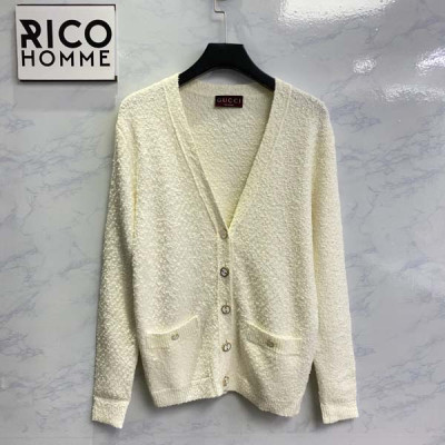 9찌 우먼 인터로킹 G 울 부클레 가디건 (1:1 HIGH PREMIUM)