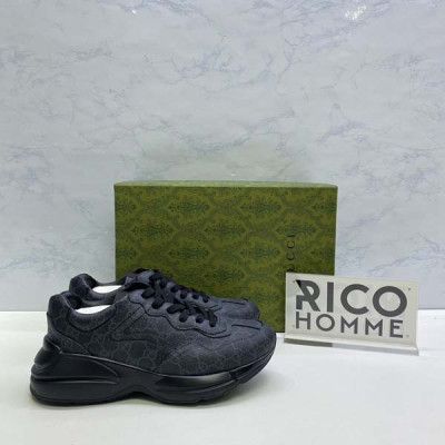 9찌 GG블랙 수프림 라이톤 스니커즈