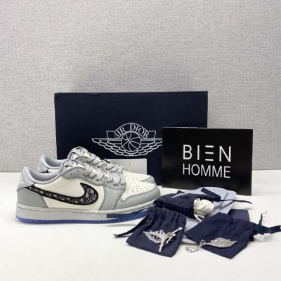 D올 X N*KE 에어조던1 로우 (HIGH PREMIUM)