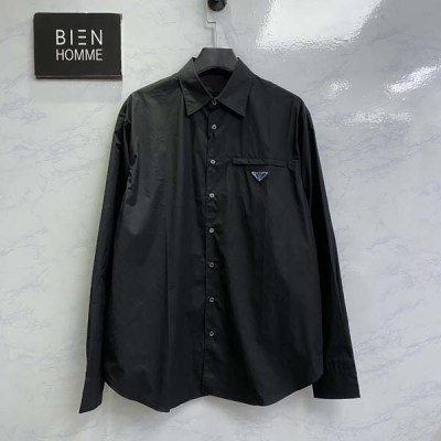 프RA다 메탈 트라이앵글 오버사이즈 포켓 셔츠 (PREMIUM)