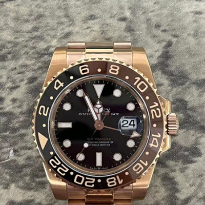 롤*스 GMT-Master2 루트비어 골드 1:1 최상급 (싱크 99.8%)