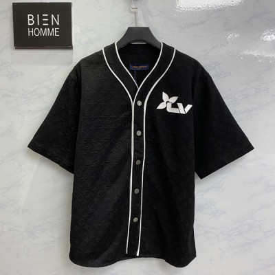 루이B통 모노그램 데님 반팔 티셔츠 (1:1 HIGH PREMIUM)