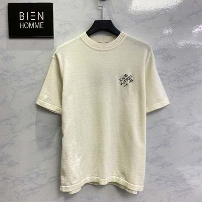 루이B통 시그니처 코튼 반팔 티셔츠 (PREMIUM)