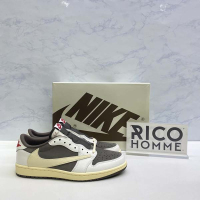 N*KE X 트래비스 스캇 에어조던 1 로우 리버스 모카 (HIGH PREMIUM)