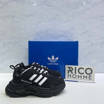 발렌시A가 X 아D다스 트리플S 블랙 (PREMIUM)