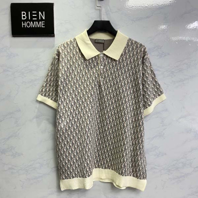 D올 오블리크 폴로 카라 셔츠 (PREMIUM)