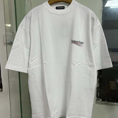 발렌시A가 CAMPAIN 웨이브 반팔 티셔츠 (1:1 HIGH PREMIUM)