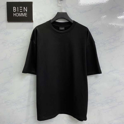 발렌시A가 라인스톤 백로고 반팔티셔츠 (1:1 HIGH PREMIUM)